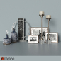 Uttermost decoration set 1 - Декоративный набор - 3D модель