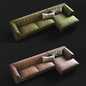 gamma_marlon_sofa - Диваны - 3D модель - фото 2