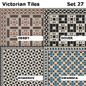 Topcer Victorian Tiles Set 27 - Кафель, плитка - 3D модель
