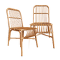 Valerie vintage rattan chair - Стулья - 3D модель