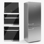 Набор бытовой техники Miele 04 - Техника - 3D модель