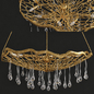 Laguna Oval Chandelier by Hinkley Lighting - Подвесной - 3D модель