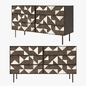 West Elm / Diamond Rhombus 6-Drawer Dresser - Тумбы, комоды - 3D модель