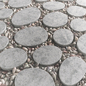 Tile square oval pebble n1 / Площадь из овальных плит с галькой - Брусчатка - 3D модель