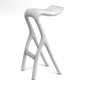Wooden bar chair - Стулья - 3D модель - фото 5