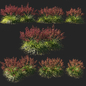 Muhly grass 01 - Трава - 3D модель