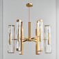 Winfield Warm Brass 10 Light Chandelier by Savoy House - Подвесной - 3D модель
