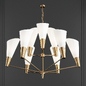 Currey&Company Cornet Chandelier - Подвесной - 3D модель