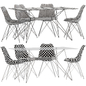 CultFurniture Eames Dinning Chair and 6ixty Web Table - Стол + стул - 3D модель - фото 5