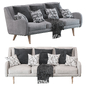 Sebastian Sofa - Диваны - 3D модель - фото 3