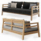 Ethimo  Costes Sofa - Диваны - 3D модель