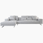 Modern sofa - Диваны - 3D модель - фото 3