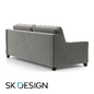 OM Трехместный диван Halston Lux SF 206 - Диваны - 3D модель - фото 3