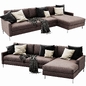 Interface Nana Leather - Диваны - 3D модель - фото 3