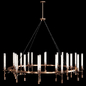Restoration Hardware FONTANELLE ROUND CHANDELIER 70 Bronze - Подвесной - 3D модель
