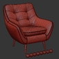 Chair Vitio - Кресла - 3D модель - фото 4