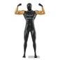 Black male mannequin with golden hands 62 - Магазин - 3D модель