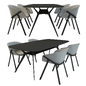 DINING ALIAS SET - Стол + стул - 3D модель - фото 5