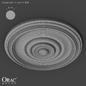 OM Декоративный элемент Orac Decor R08 - Лепнина - 3D модель - фото 2