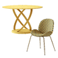 Deephouse San-remo Chair and Halmar Optico - Стол + стул - 3D модель - фото 4