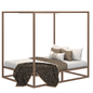 canopy bed02 - Кровати - 3D модель