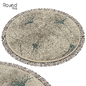 Round rug 57 - Ковры - 3D модель