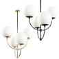 Mitzi Carrie 29 3/4" Wide Aged Gold 4-Light Chandelier - Подвесной - 3D модель