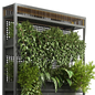 Indoor plant-plant stand metal vase 07 - Комнатные - 3D модель - фото 3