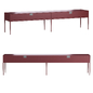 Maxalto Alcor low Consoles / Консоль B&B Italia - Консоль - 3D модель - фото 3