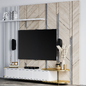 Tv wall 01 - ТВ стенка - 3D модель - фото 3