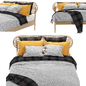 Bed 03 - Кровати - 3D модель - фото 4