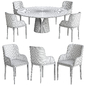 Giano by Cattelan Italia - Стол + стул - 3D модель - фото 2