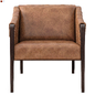 BAUER TOP-GRAIN LEATHER CHAIR (WARM TAUPE DAKOTA) - Кресла - 3D модель - фото 2