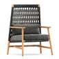 Anatra Teak High back lounge chair by Janus et Cie - Кресла - 3D модель - фото 3