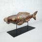 Hand-Carved Painted Fish Figurine - Другие предметы интерьера - 3D модель - фото 4