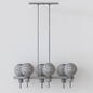 Bauhaus Chandelier with Lights Bronze Satin Brass - Подвесной - 3D модель - фото 5
