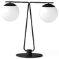 Crate and Barrel Lynby Double Globe Table Lamp - Настольный - 3D модель