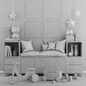 Childroom Decor-06 - Другие предметы для детской - 3D модель - фото 5