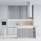 kitchen modern.001 - Кухни - 3D модель - фото 6