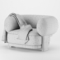 azure armchair by olivie stone - Кресла - 3D модель - фото 4