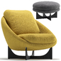 Minotti Lido Armchair/Кресло Лидо - Кресла - 3D модель - фото 5