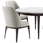 Emma Chair Play Table Dining Set - Стол + стул - 3D модель - фото 3