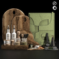 Kitchen Decor Set_06 - Мелочь для кухни - 3D модель