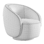 Kelly Wearstler Wetherly Swivel Chair - Кресла - 3D модель - фото 6