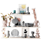 decorative set05 - Декоративный набор - 3D модель
