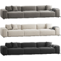 007 Cloud Sofa modular 3 seat by Prostoria - Диваны - 3D модель - фото 2