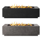 SALENTO RECTANGULAR FIRE TABLE - Камин - 3D модель - фото 5