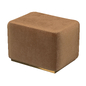 REX RECTANGULAR OTTOMAN - METAL BASE - Другая мягкая мебель - 3D модель - фото 3