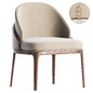 Wolfe dining chair - Стулья - 3D модель
