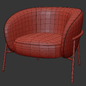 RIMO Easy chair By PARLA - Кресла - 3D модель - фото 4